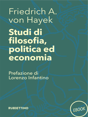 cover image of Studi di filosofia, politica ed economia